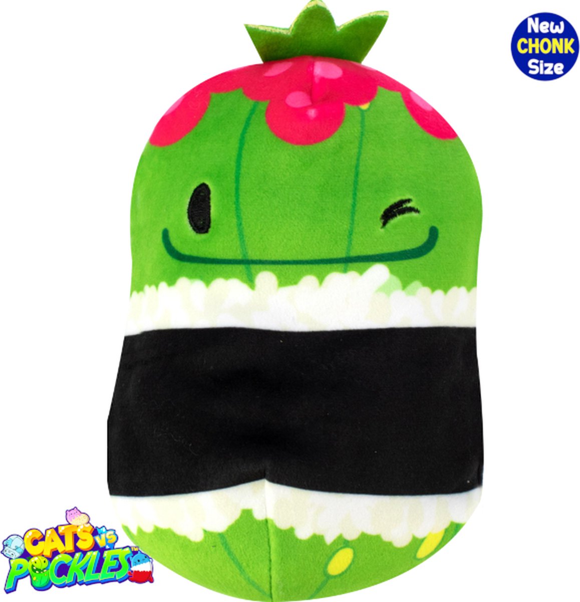 Pickle Maki - Cats Vs Pickles Beanie knuffel [6inch/15cm Chonk size]